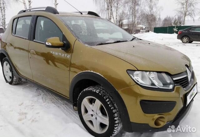 Renault Sandero Stepway 1.6 AT, 2017, 76 500 км с пробегом, цена 1630000 руб.