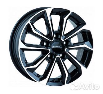 R16 5x114,3 6,5J ET50 D66,1 Dezent KS black polish