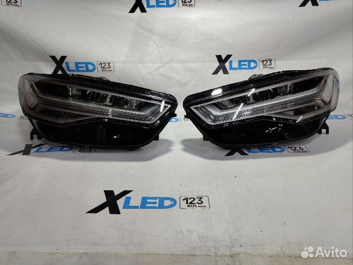 Фара правая левая Audi A6 C7 full LED рест