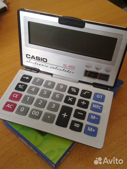 Калькулятор casio SL-866