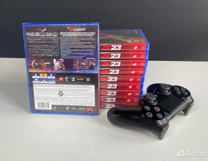WWE 2K23 PS4 10 штук