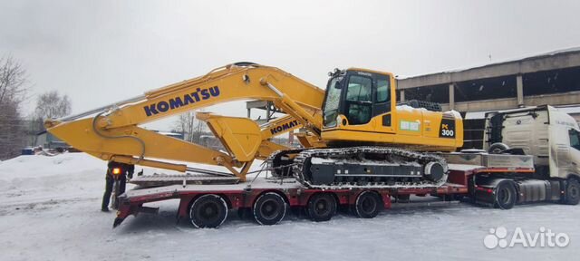 Гусеничный экскаватор Komatsu PC300-8M0, 2022