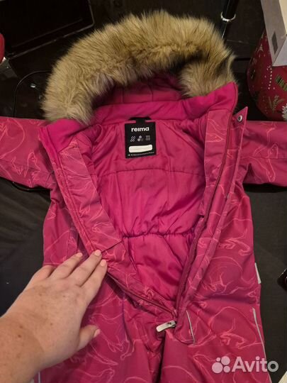Зимний комбинезон reima 80