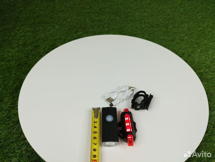 Комплект велосипедных фонарей Фара+стоп сигнал