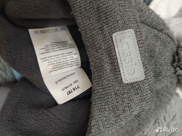 Детские зимние шапки reima, hohloon, lassie.44-50