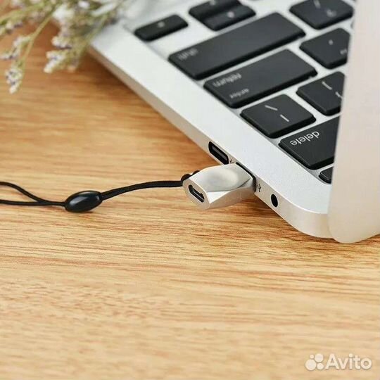 Переходник с Micro USB на Type-C USB hoco UA8