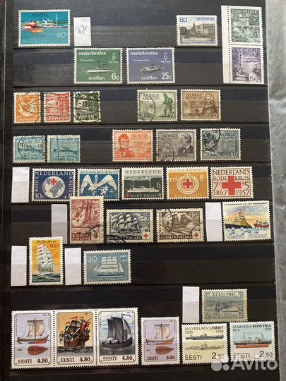 Марки корабли