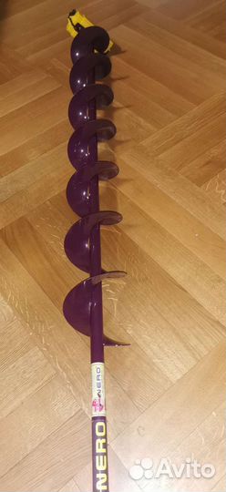 Шнек для ледобура под шуруповерт 130