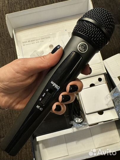 Вокальная Радиосистема AKG WMS 40 PRO mini. Новая