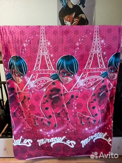 Покрывало Леди Баг полутороспальное