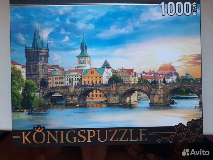 Пазлы 1000 деталей новые