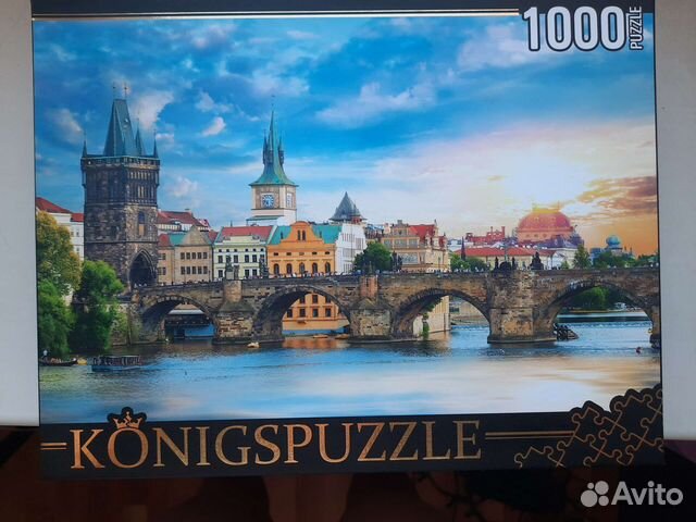 Пазлы 1000 деталей новые