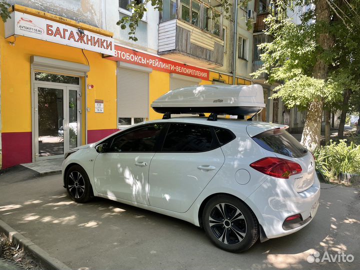 Автобокс Koffer 430 на KIA Ceed