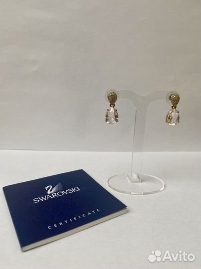 Swarovski серьги, кольцо