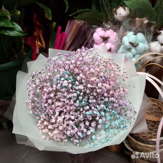 Букет из гипсофилы