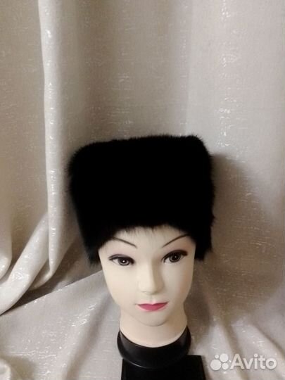 Новая норковая шапка трансформер