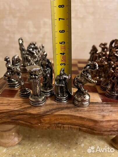 Шахматы ручной работы металлические