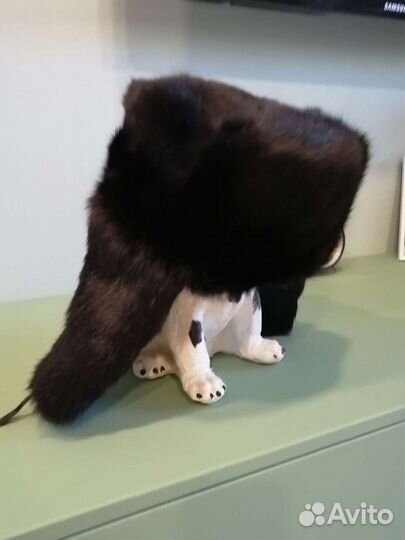 Мужская шапка из кролика новая