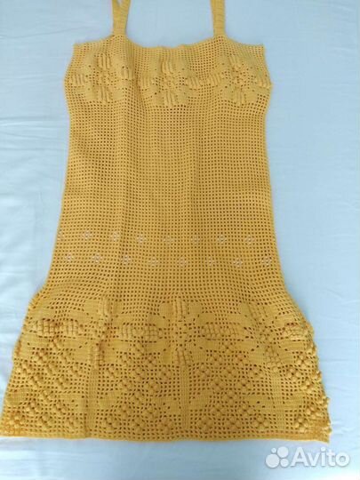 Платье вязаное