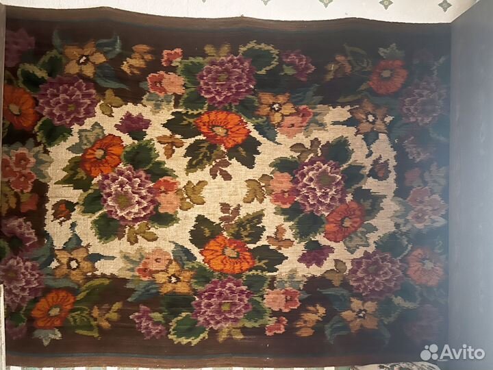 Ковер винтаж 150/200 см шерсть