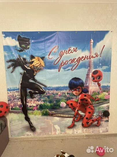 Банер леди баг