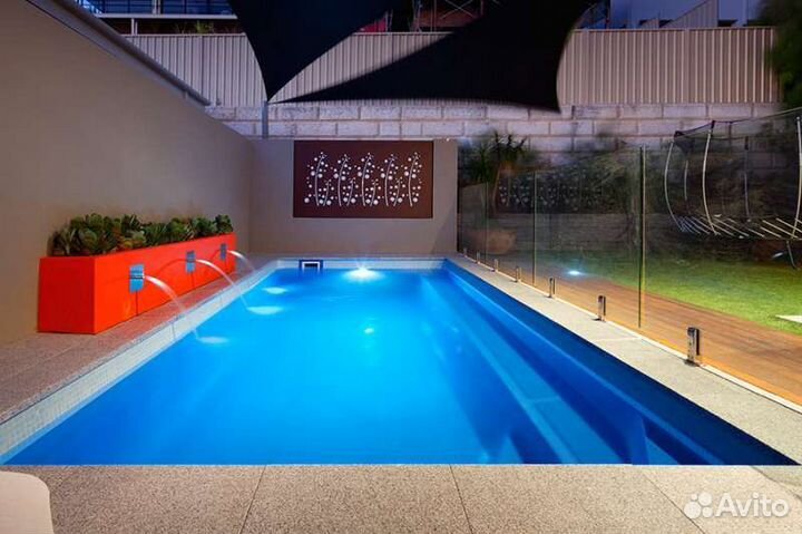 Пластиковый бассейн