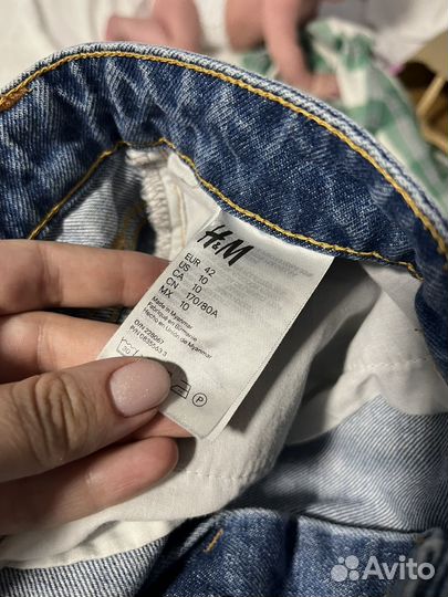 Женские джинсовые шорты h&m