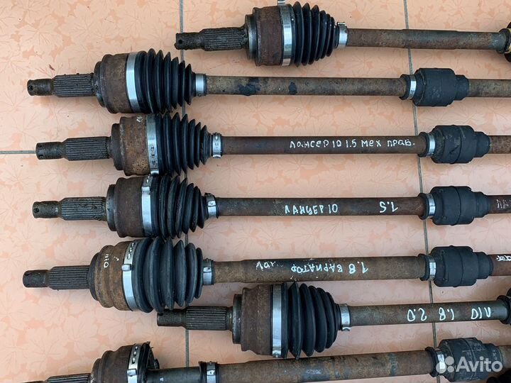 Привод передний митсубиси ланцер 10, 1.5, 1.8, 2.0