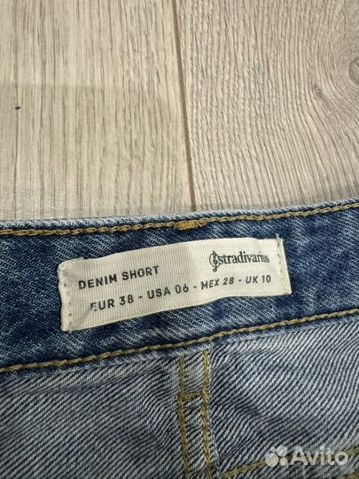 Джинсы stradivarius mom slim eur 38