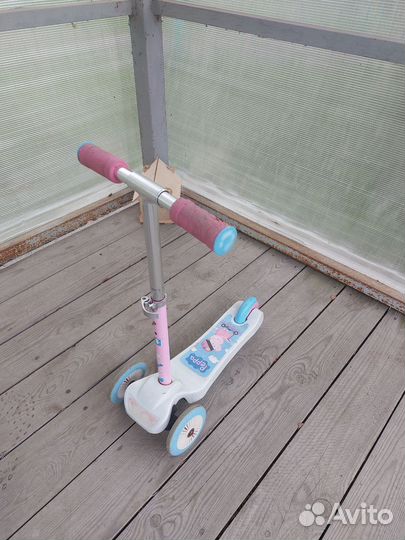 Самокат детский трехколесный бу
