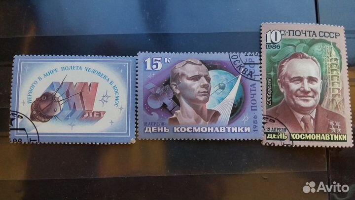 Марки космос