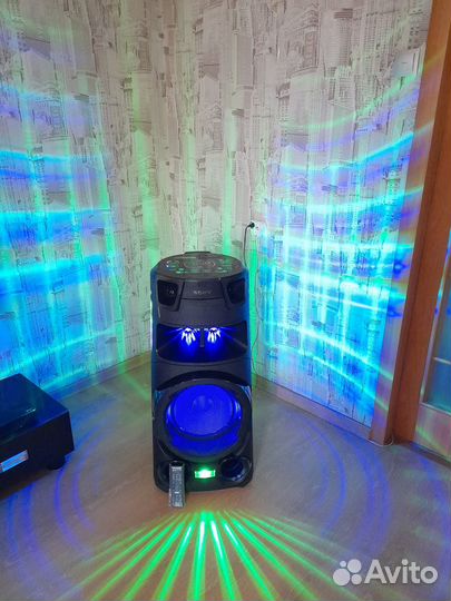 Мощная Sony mhc v73d, PartyBox