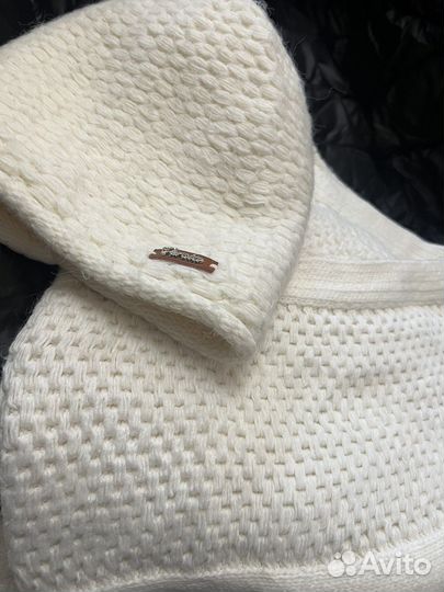 Комплект шапка и снуд женский