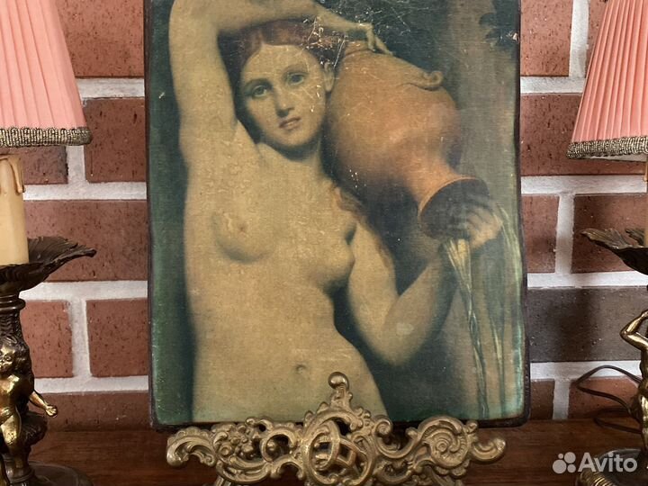 Картина на дереве. Источник. Франция