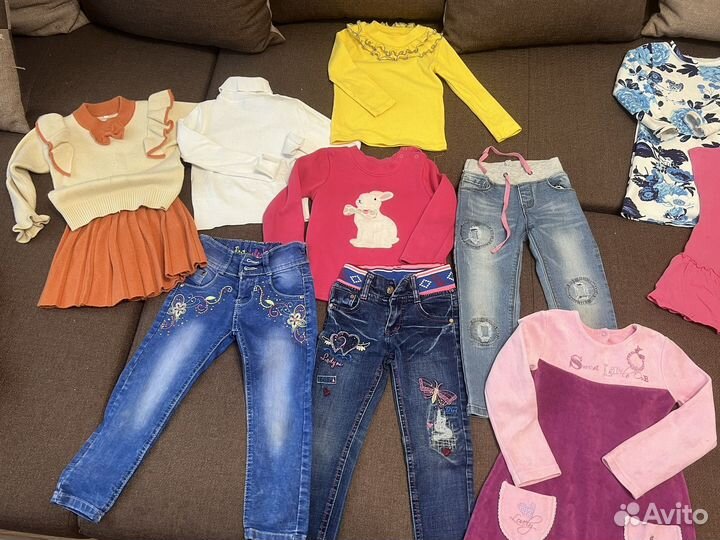 Одежда для девочки пакетом 98-104
