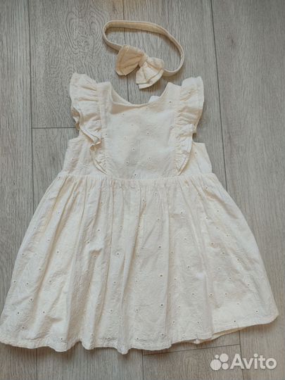 Платье для девочки 92