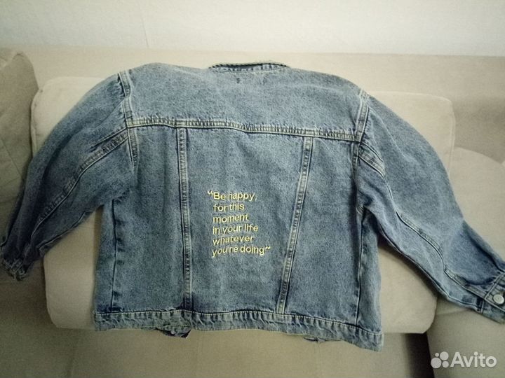Джинсовая куртка для девочки