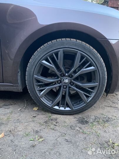 Передние пружины на skoda octavia a7-50