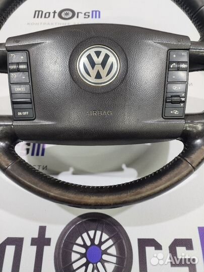 Volkswagen Touareg 1 Подушка безопасности водителя 92064870