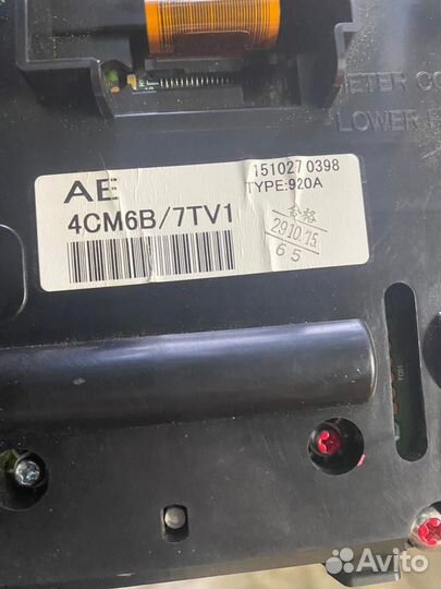 Приборная панель Nissan x-trail T32