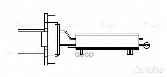 Резистор эвент. отоп. для ам Fiat Albea (02) (LFR