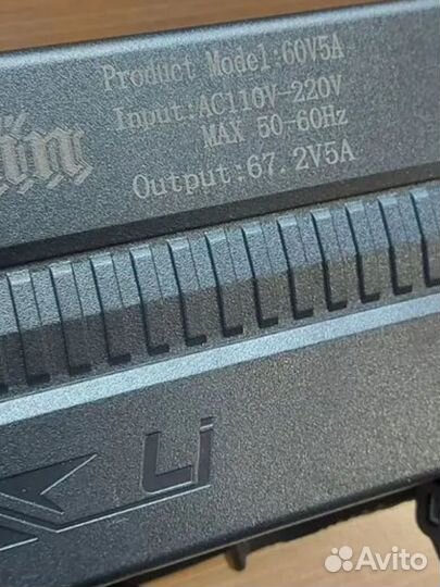 Зарядное устройство 60v 5А