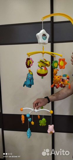 Мобиль на кроватку с проектором