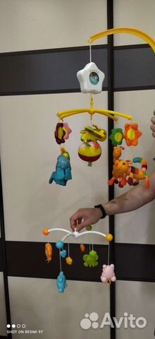 Мобиль на кроватку с проектором