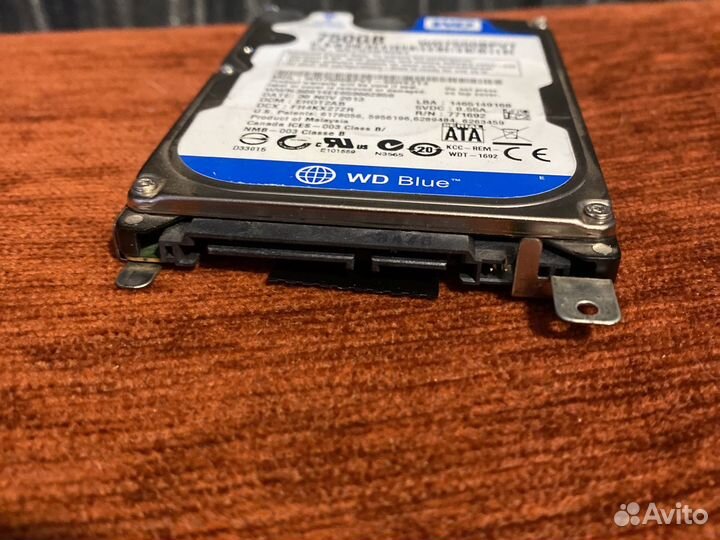 Жесткий диск для ноутбука и пк 750 гб