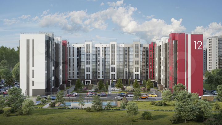 2-к. квартира, 65,7 м², 2/10 эт.