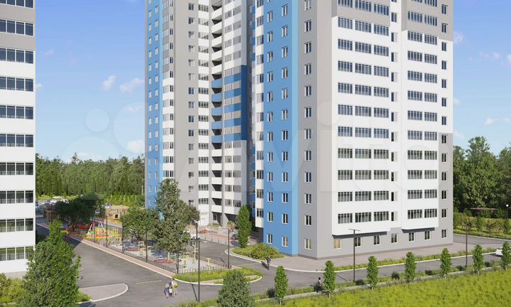 Квартира-студия, 26,2 м², 3/25 эт.