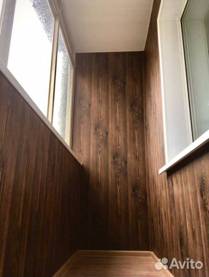 Остекление балконов. Отделка балконов