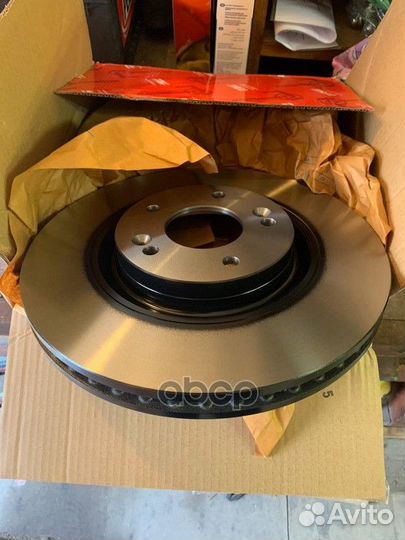 DF7592 диск тормозной передний вентилир Hyunda