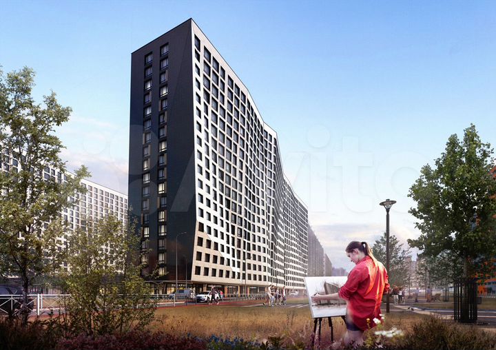 Квартира-студия, 35,9 м², 15/18 эт.